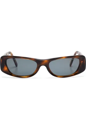 Salvatore Ferragamo Tortoiseshell-effect sunglasses