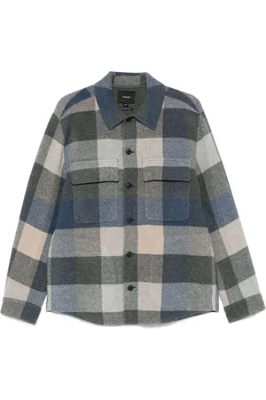 Vince Plaid-pattern shirt