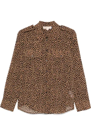 Michael Kors Leopard-print shirt