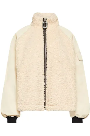 J.W.Anderson Panelled fleece track jacket