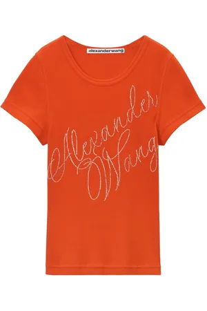 Alexander Wang Logo-studded T-shirt