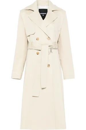 Patrizia Pepe Zip-up trench coat