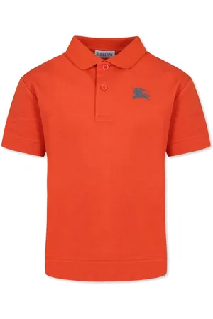 Burberry EKD-embroidered polo shirt