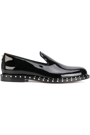 VALENTINO GARAVANI Studded slip on loafers