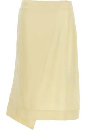 Jil Sander Wrap midi skirt