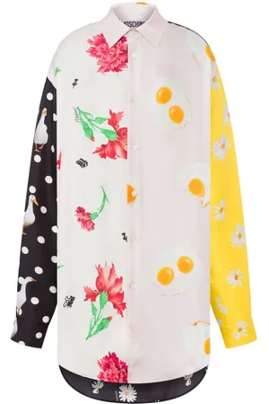 Moschino Mix-print shirt
