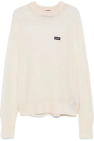 ROTATE Logo-patch sweater