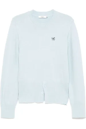 B+AB Buttoned-hem jumper
