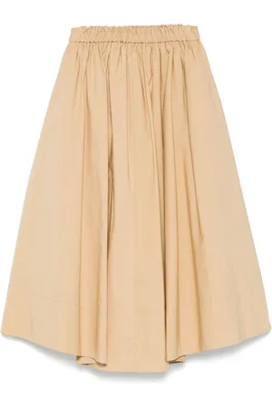 FORTE FORTE Cotton midi skirt