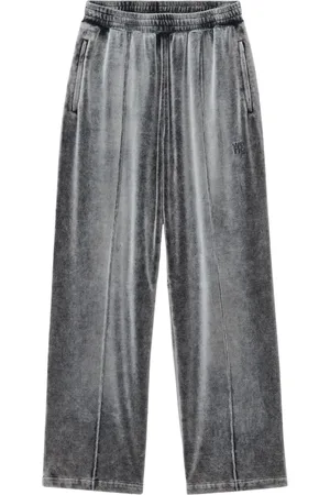 Alexander Wang Embossed-logo track pants
