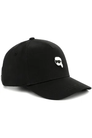 Karl Lagerfeld Logo-embroidered cotton cap