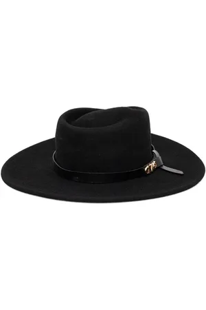 Michael Kors Studded wool fedora hat