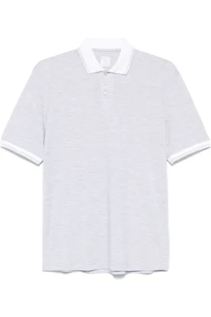 ELEVENTY Piqué-weave polo shirt