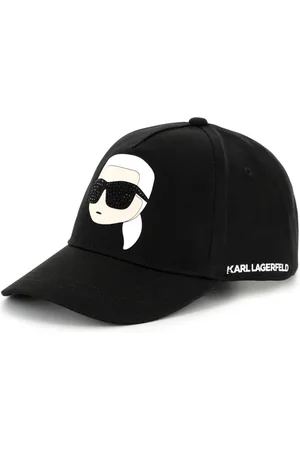 Karl Lagerfeld Logo-print cotton cap