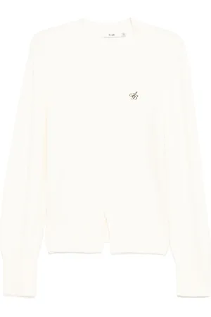 B+AB Buttoned-hem jumper