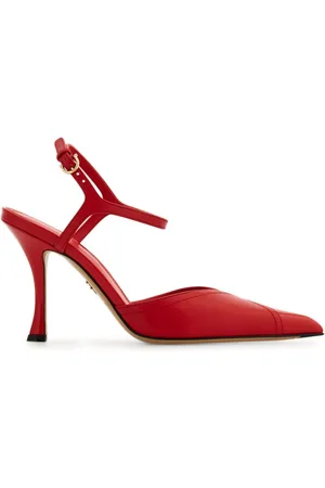 Salvatore Ferragamo 95mm contrasting-inlays pumps