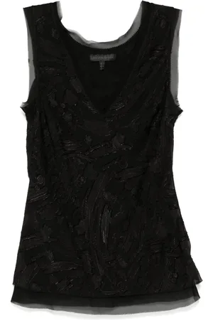 SHIATZY CHEN Sense of Ink Collection silk vest