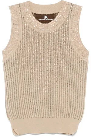 ERMANNO SCERVINO Knitted tank top