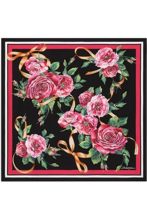 Dolce & Gabbana Floral-print foulard