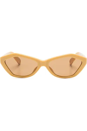 Linda Farrow X Jacquemus geometric-frame sunglasses