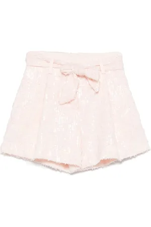 MONNALISA Sequinned shorts