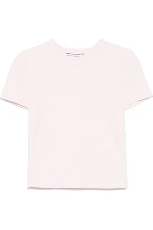 Alexander Wang Logo-jacquard short-sleeve T-shirt