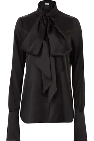 Nina Ricci Satin lavaliere shirt