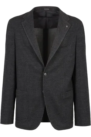 TAGLIATORE Chevron-pattern blazer