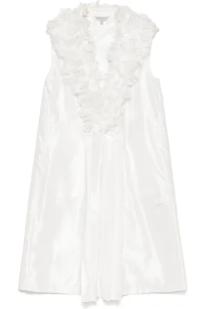 SHIATZY CHEN Embroidered tulle coat