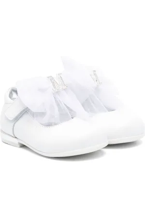 MONNALISA Bow-detailing ballet flats