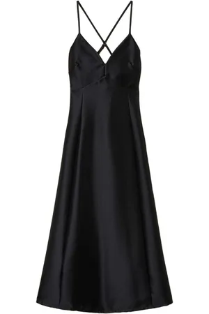 Twin-Set Twill midi dress
