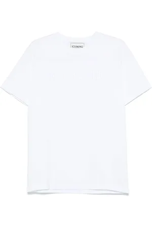 Iceberg Logo-embroidered T-shirt