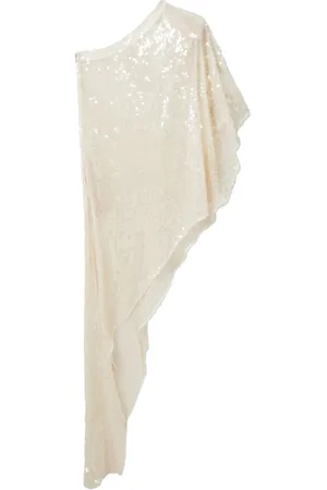 Stella McCartney One-sleeve sequin mini dress