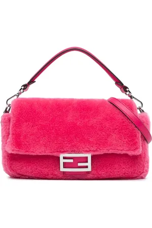 Fendi 2010-2024 Shearling Baguette satchel