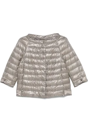 HERNO Collarless jacket