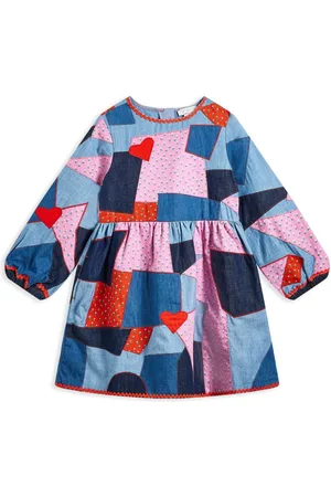 Stella McCartney Patchwork denim dress