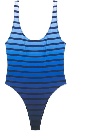 Jean Paul Gaultier Striped swimsuit