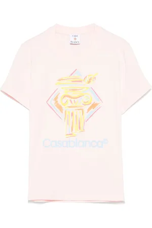 Casablanca Diamond Column-printed T-shirt