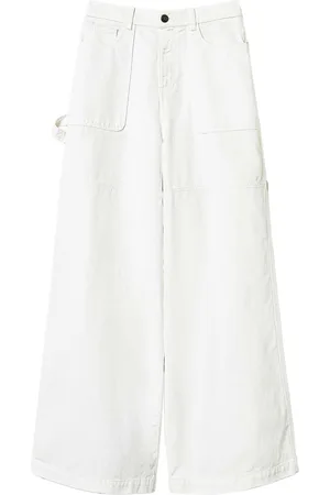 Twin-Set Wide-leg cargo jeans