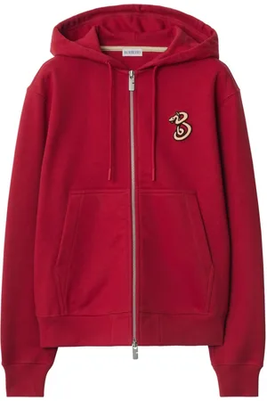 Burberry B Snake zip hoodie