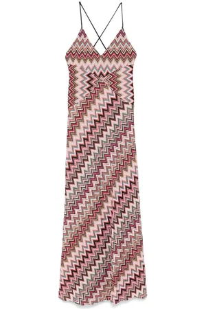 Missoni Zigzag-pattern maxi dress