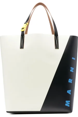 Marni Colour-block tote bag