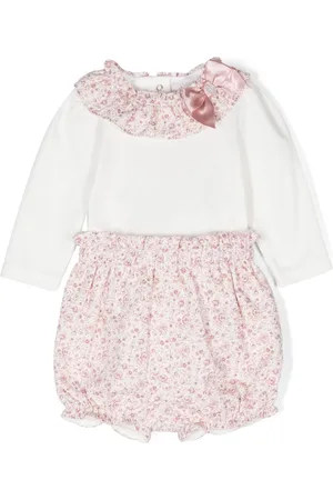 PATACHOU Floral-print body set