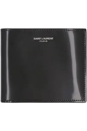 Saint Laurent Bi-fold leather wallet