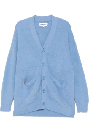 Chocoolate Faux-fur cardigan