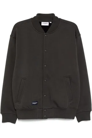 Chocoolate Logo-patch bomber jacket
