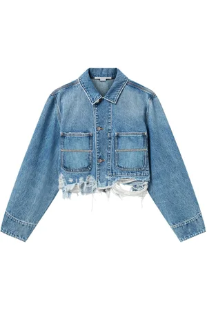 Stella McCartney Chain-detailing denim jacket