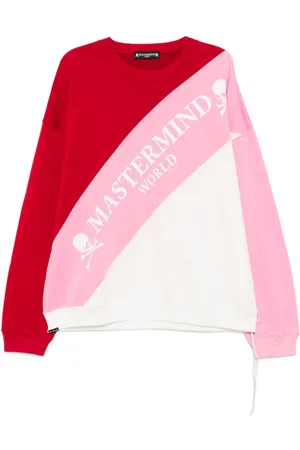 MASTERMIND Opposite-angle switching sweatshirt