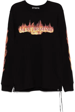 MASTERMIND Logo print long-sleeves T-shirt