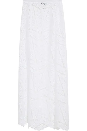 AMIR SLAMA Lace maxi skirt